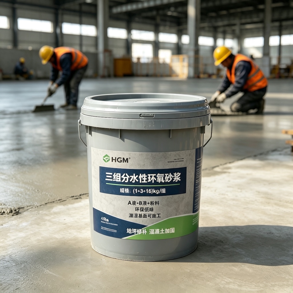 建瓯三组份水性环氧砂浆